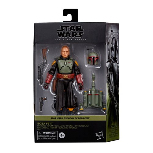 Star Wars The Black Series: Boba Fett (Throne Room) Deluxe 6-Inch Figure