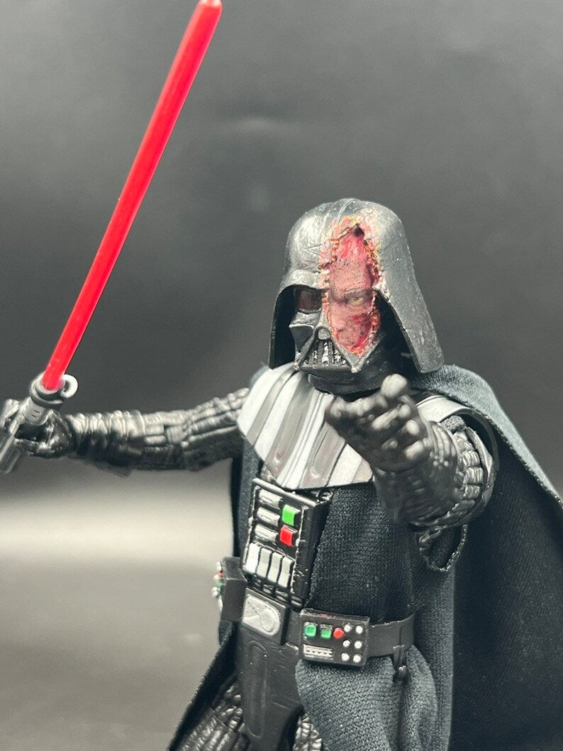 Custom Dark Lord Of The Sith Figure Head